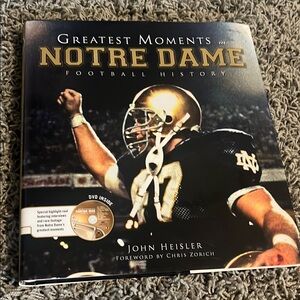 Notre Dame Football History Book - Black and Gold